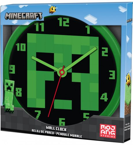 Minecraft Vægur - Creeper - 25 cm