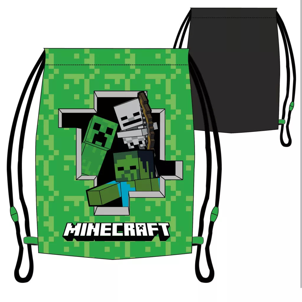 Minecraft Creeper gymnastiktaske 37 cm
