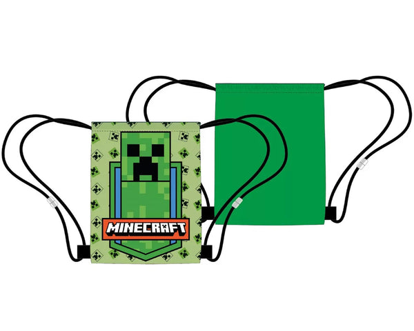 Minecraft Green Zone Sport-/Gymväska - 40 x 35 cm