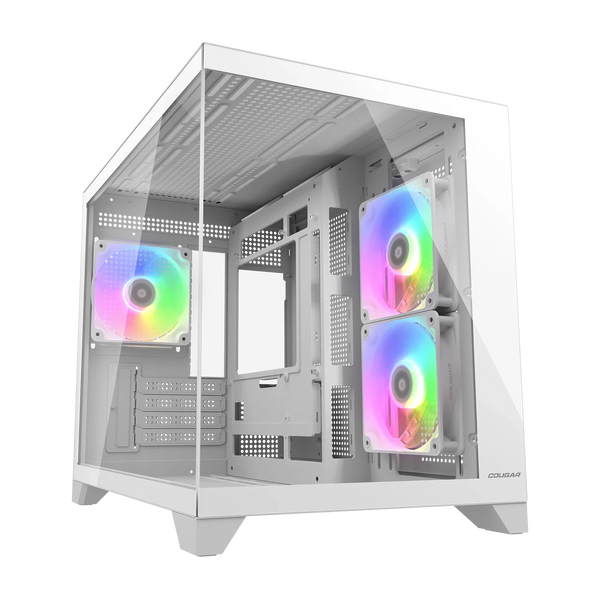 COUGAR FV150 Mini, RGB, hvid kabinet