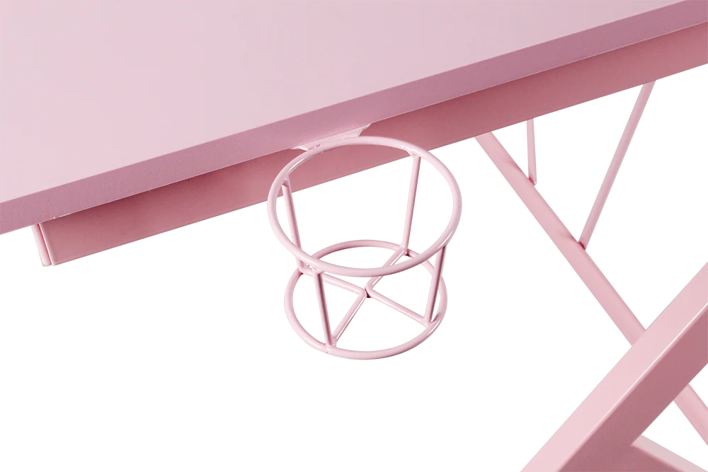 DELTACO L33T - PINK LINE PT85 Gaming Bord - Pink