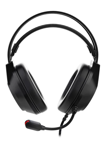 Deltaco - DH220 USB Stereo Gaming Headset - RGB - Svart
