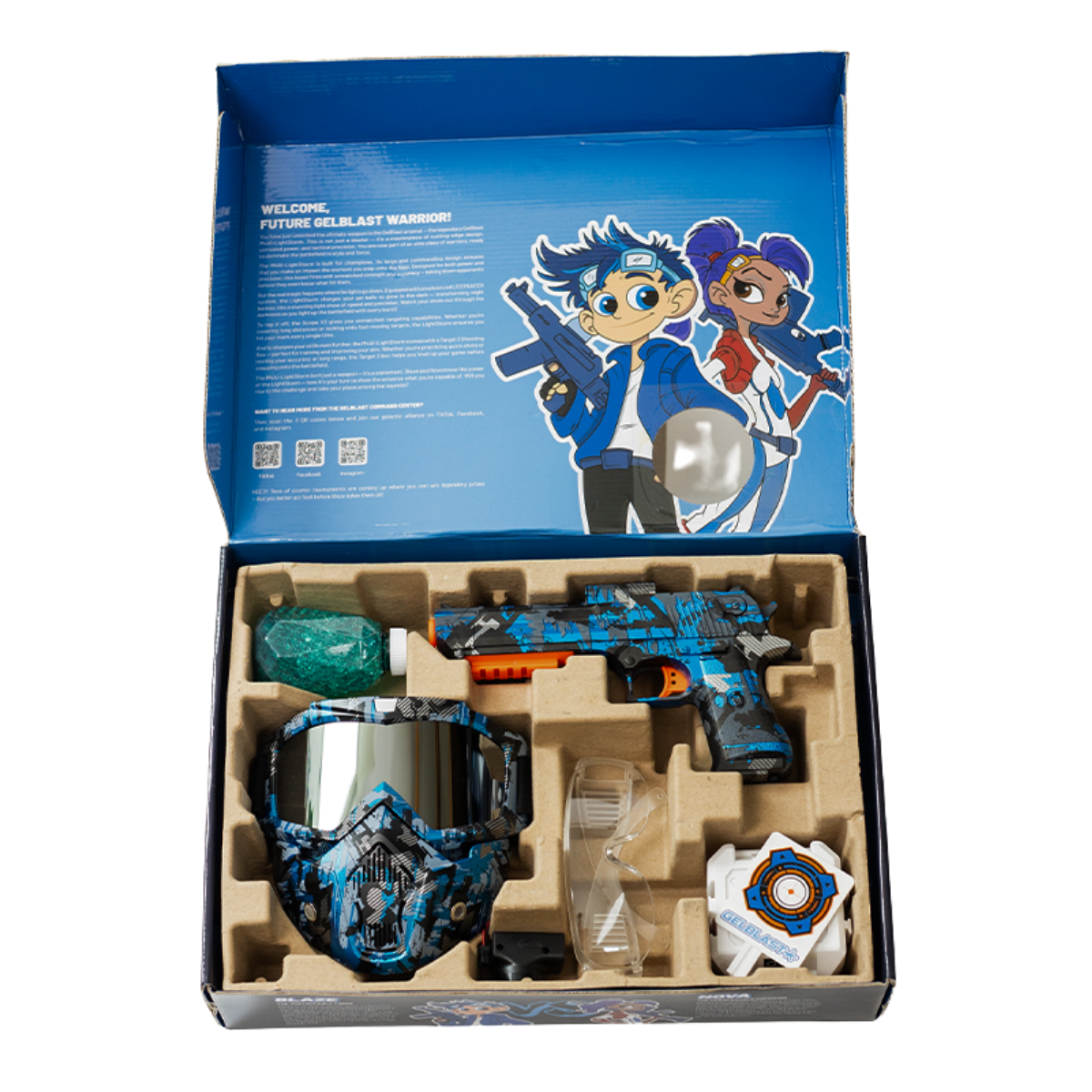 GelBlast Eagle Rush – Silver Military – produktbillede 2