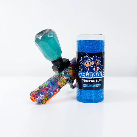 GelBlast GelBalls Blue – 3.300 stk. klar til brug – produktbillede 2
