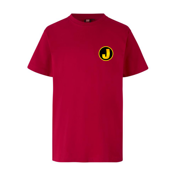 GoldenJ Logo Tee - Rød