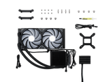 TRYX PANORAMA 240mm AIO Liquid Cooler ARGB Sort