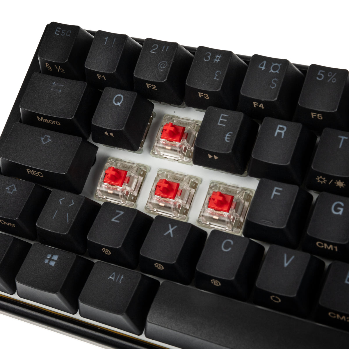 Ducky One 3 - Klassisk Sort / Hvid Nordic - Mini 60% - Gateron Baby Kangaroo - RGB