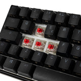 Ducky One 3 - Klassisk Sort / Hvid Nordic - SF 65% - Gateron Baby Kangaroo - RGB