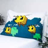 Minecraft Sengetøj - Explore Overworld - 140×200cm + 70×90 cm