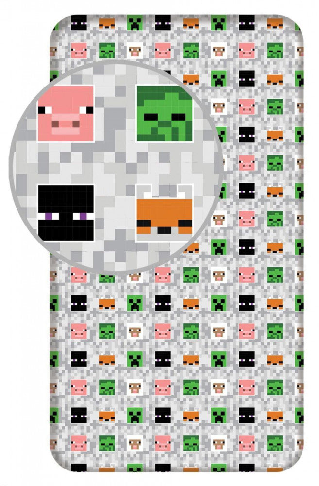 Minecraft Faconlagen - Adventure - 90x200 cm