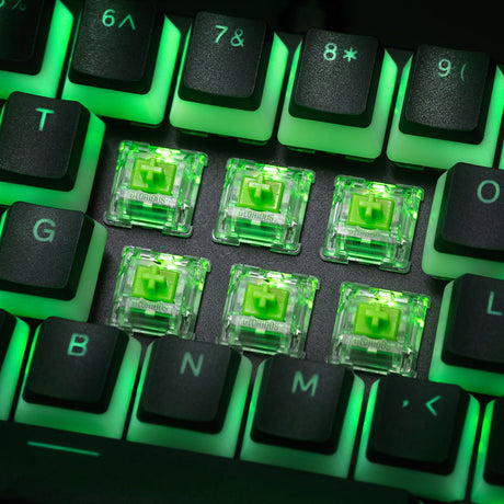 Glorious Mekanisk Switches (36 stk) - Raptor - Lubed (Clicky)