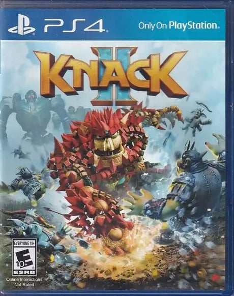 Knack 2 til PlayStation 4 – spillets forside
