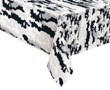 Fortnite Plastik Borddug - Sort Camouflage - 137x213 cm