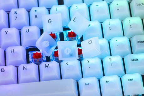 Glorious Polychroma V2 RGB Keycaps - Nordic ISO (131 pcs) - Cherry Profile