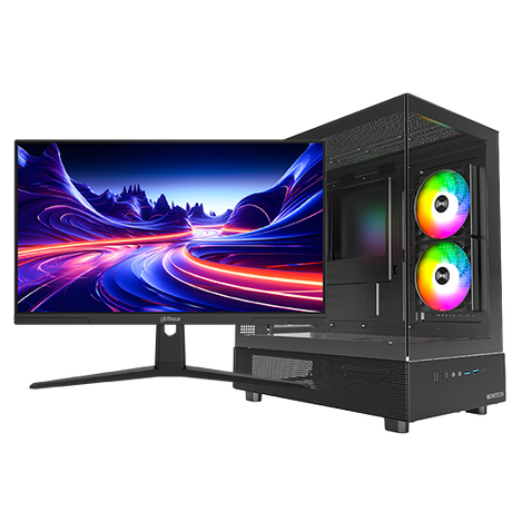 Pro Max Gaming Computer RTX5060 + 200Hz Gaming Skærm