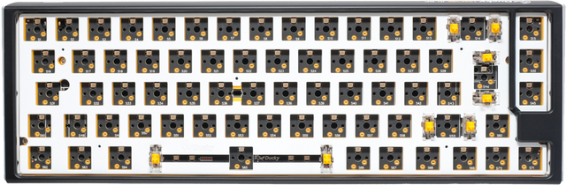 Ducky One 3 - Hot Swap ISO Barebone Black - SF 65% - RGB - Without Switches/keycaps