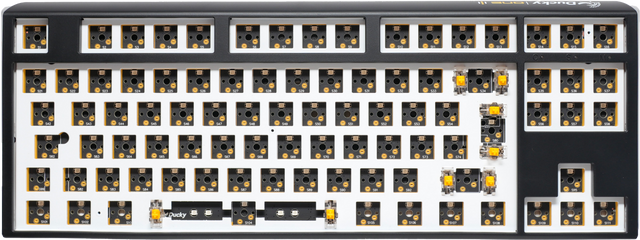 Ducky One 3 - Hot Swap ISO Barebone Black - TKL - RGB - Without Switches/keycaps