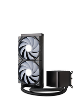 TRYX PANORAMA 240mm AIO Liquid Cooler ARGB Sort