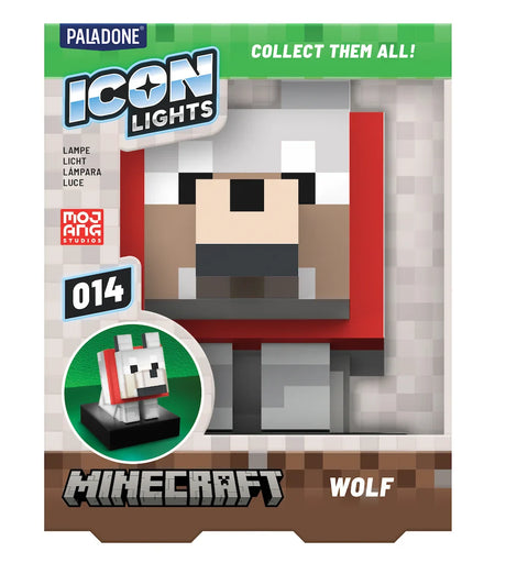 Paladone Minecraft - Wolf Icon Light