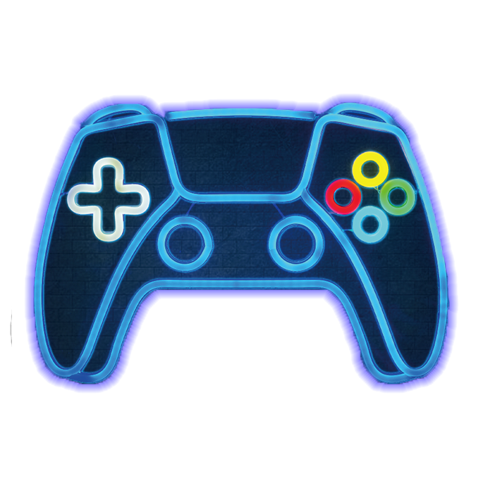 MECHARITE - Controller LED Neon Skilt V2 - Blå