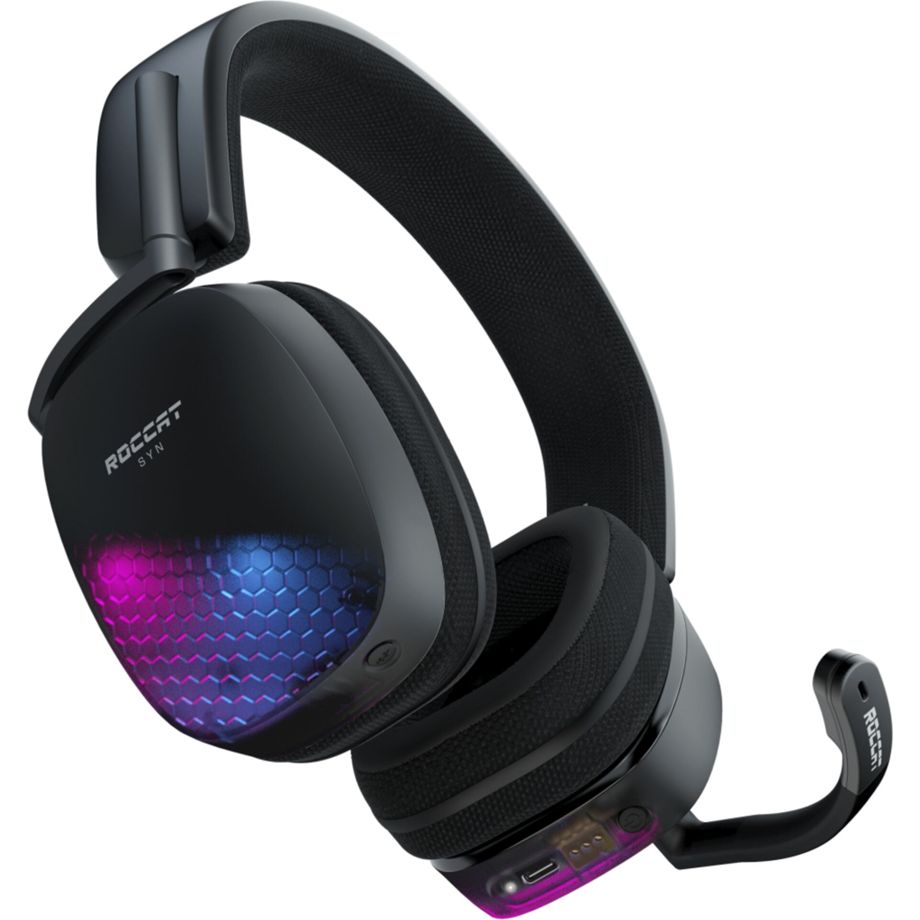 Roccat Syn Max Air Sort Over-Ear-Gaming-Headset