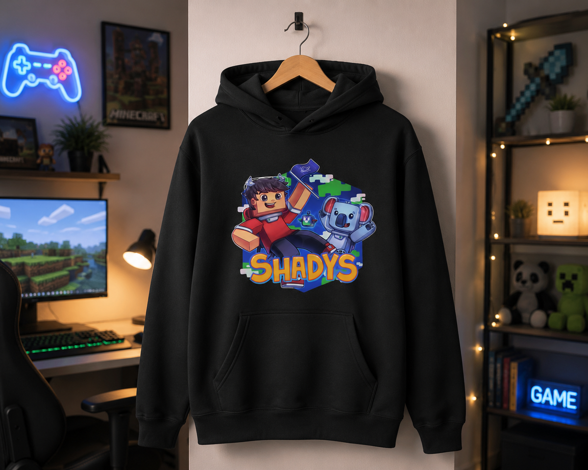 ShadysMC Shadys Koala Hoodie - Sort