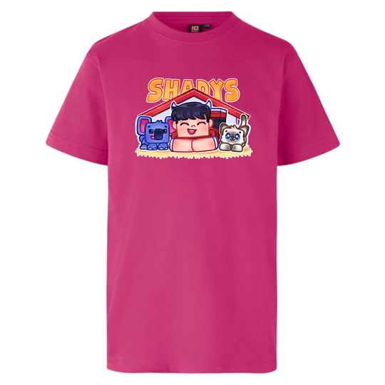 ShadysMC Shadys Kæledyr Tee - Lyserød