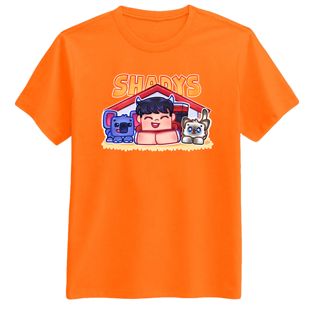 ShadysMC Shadys Kæledyr Tee - Orange