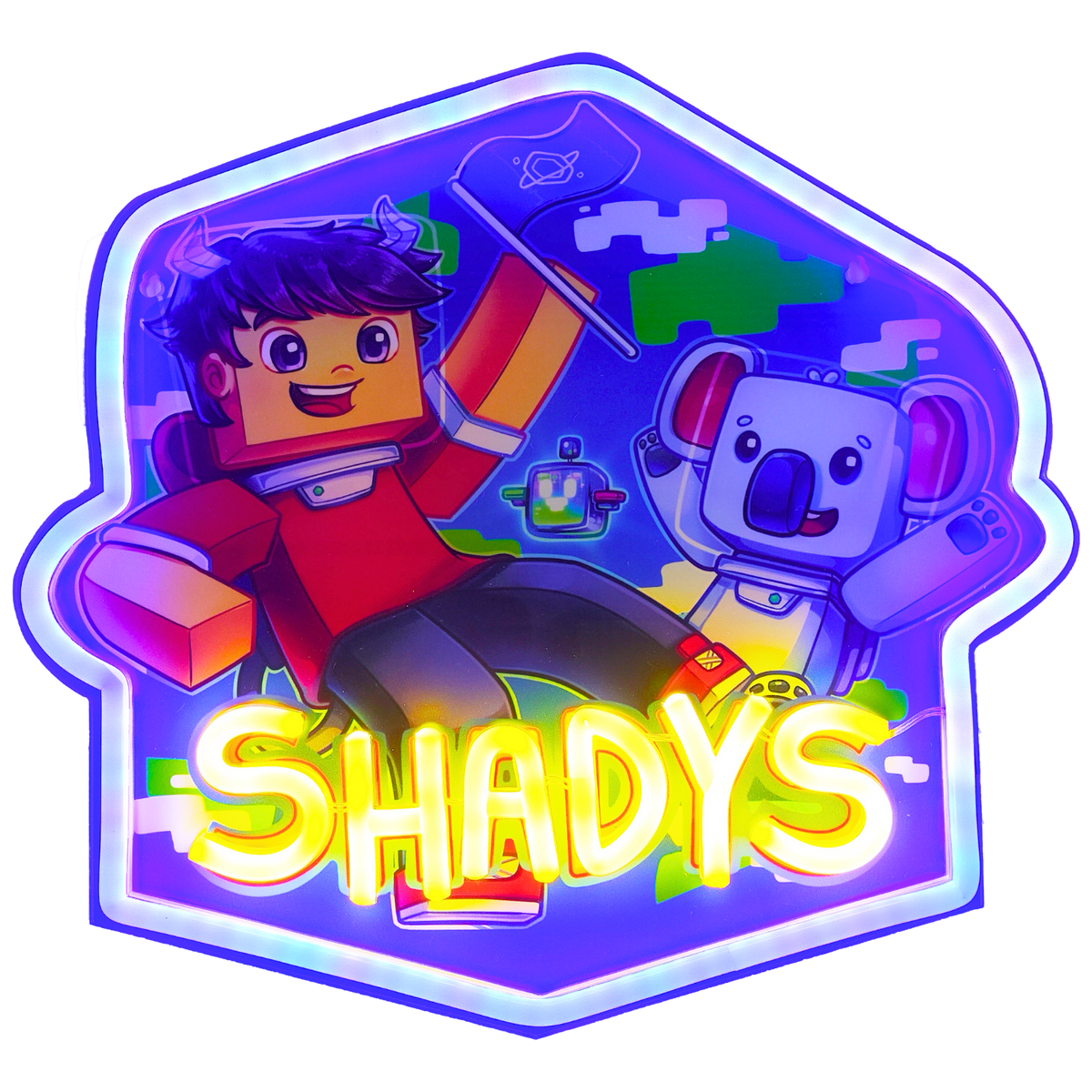 ShadysMC Mecharite x Shadys - Koala LED Neon Lampe