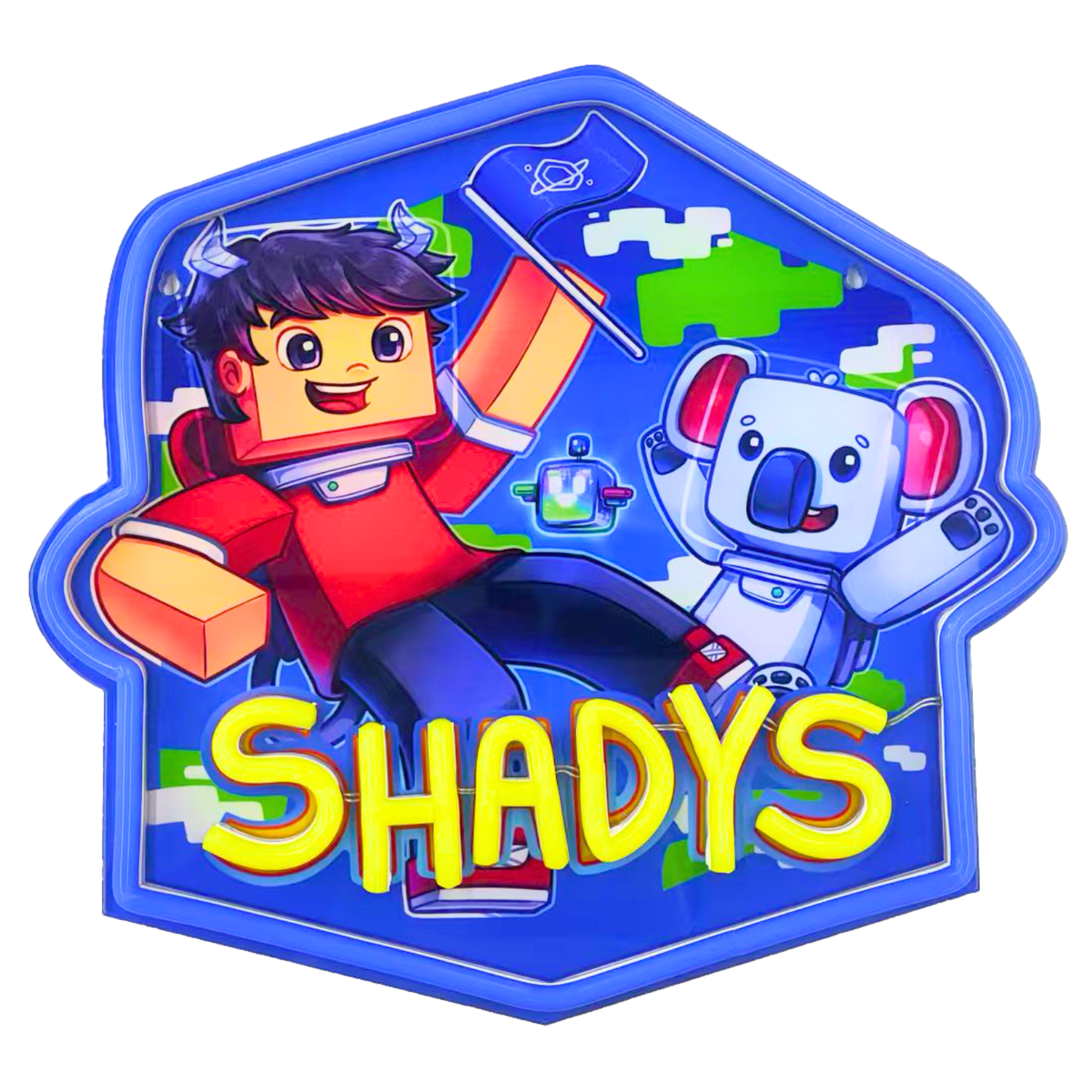 ShadysMC Mecharite x Shadys - Koala LED Neon Lampe