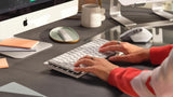 Logitech - MX Mechanical Mini for Mac Minimalist Wireless Illuminated Keyboard - Nordic