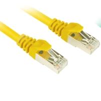 Sharkoon Cat.6 S/FTP netværkskabel – gul, 3 m