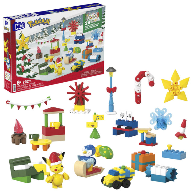 Mega Construx Pokémon Julekalender – Byg, Leg og Saml