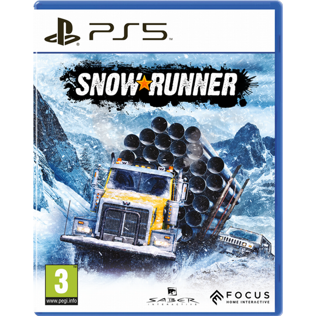 SnowRunner – PlayStation 5 – spilomslag