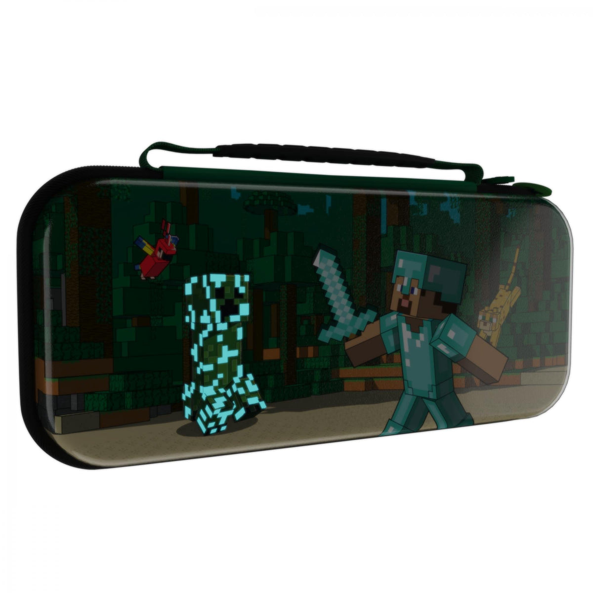 PDP Travel Case Plus GLOW - Minecraft Forest Battle PDP