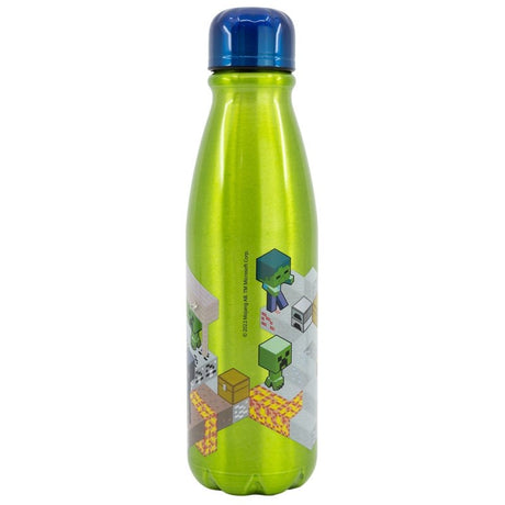 Storline Aluminium Drikkeflaske 600 ml - Minecraft Tema