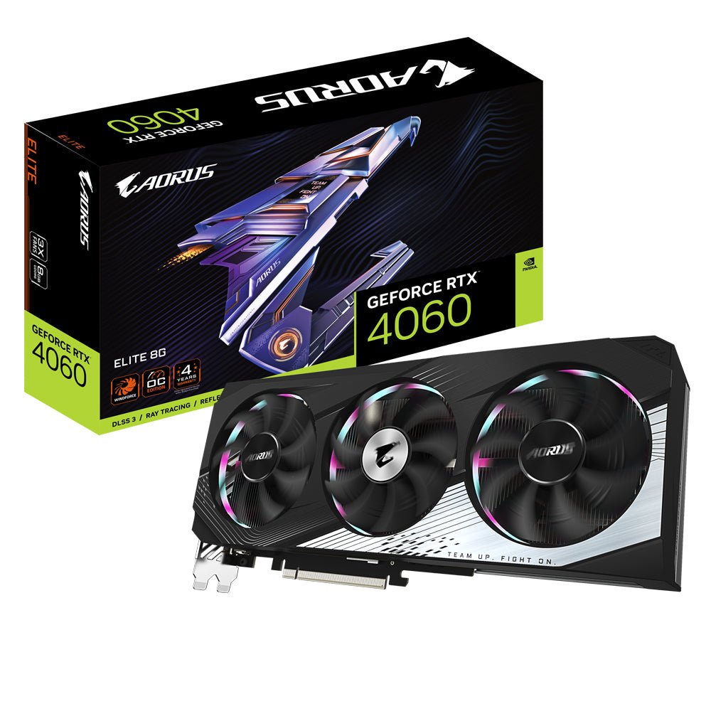 Gigabyte AORUS GeForce RTX 4060 ELITE 8G 8GB