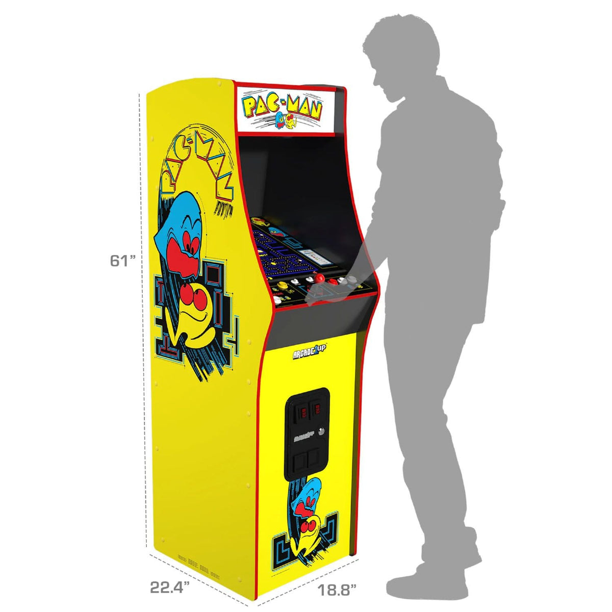 Arcade1Up ARCADE 1 UP PAC-MAN DELUXE ARCADE MACHINE