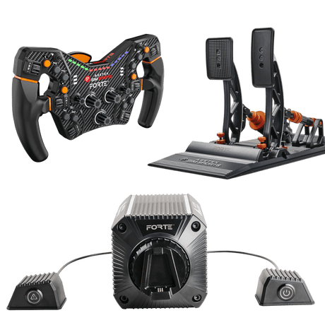 Asetek Forte® Bundle Komplet Sim Racing Kit