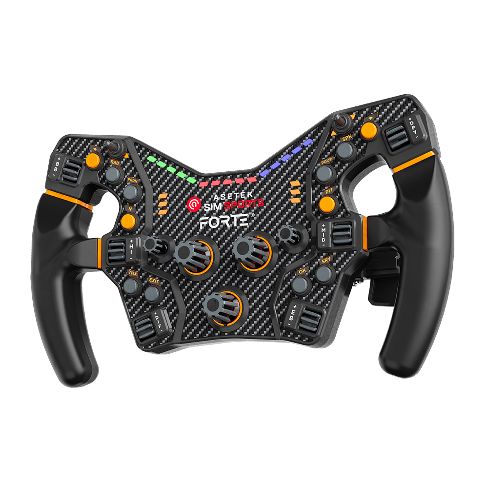 Asetek Forte® Formula Steering Wheel