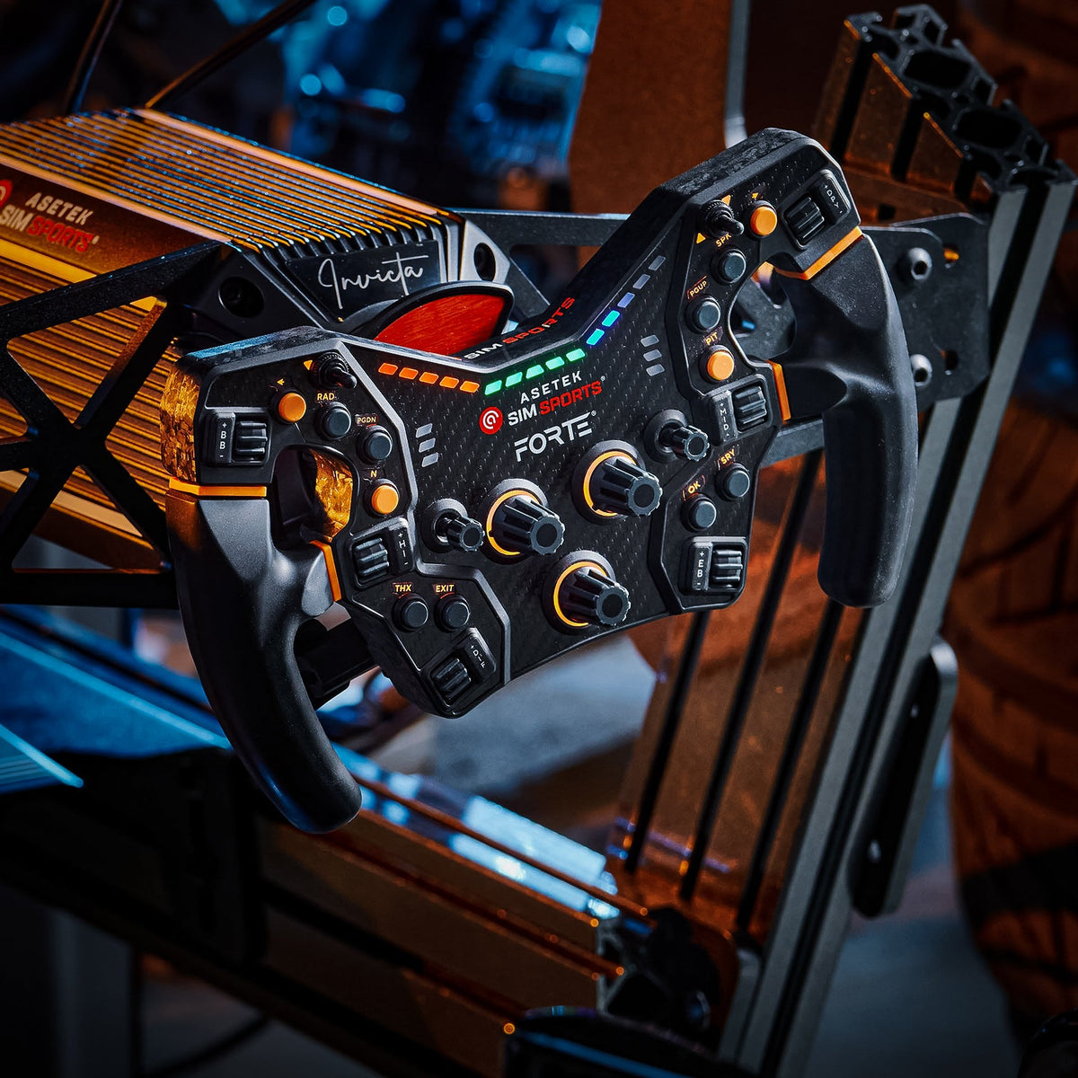 Asetek Forte® Formula Steering Wheel