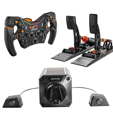 Asetek Invicta™ S-Series Bundle Komplet Sim Racing Kit