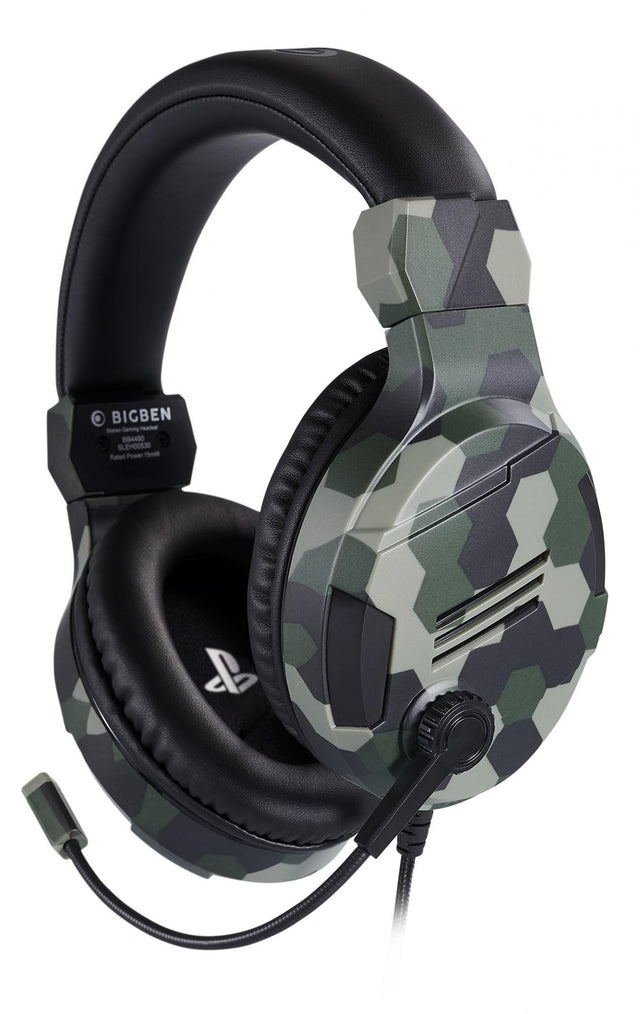 Nacon PS4 Gaming Headset V3 - Grøn - Headset - Sony