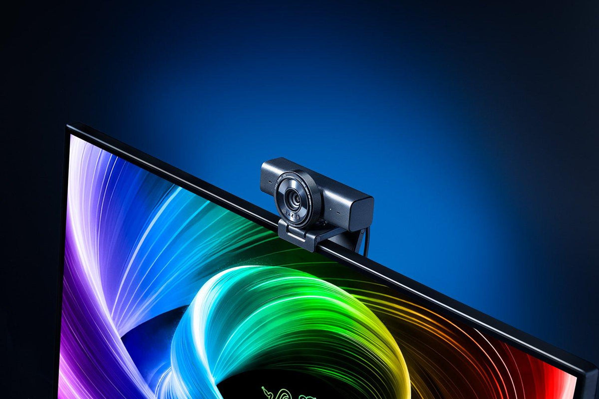 Razer - Kiyo V2 X – Ultimate Webcam for Streamers & Creators - Black Razer
