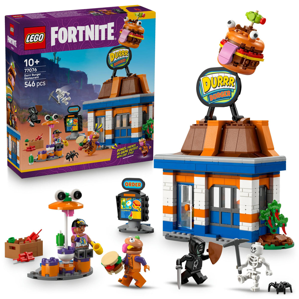 LEGO 77076 Fortnite Durrr Burger Restaurant