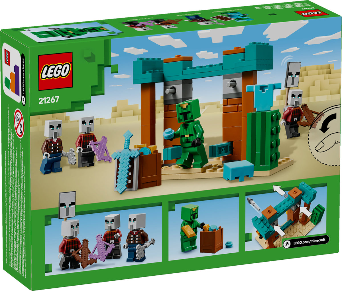 LEGO 21267 Minecraft The Illager Desert Patrol