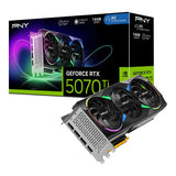 GK PNY GeForce RTX5070Ti 16GB ARGB Overclocked Tri PNY