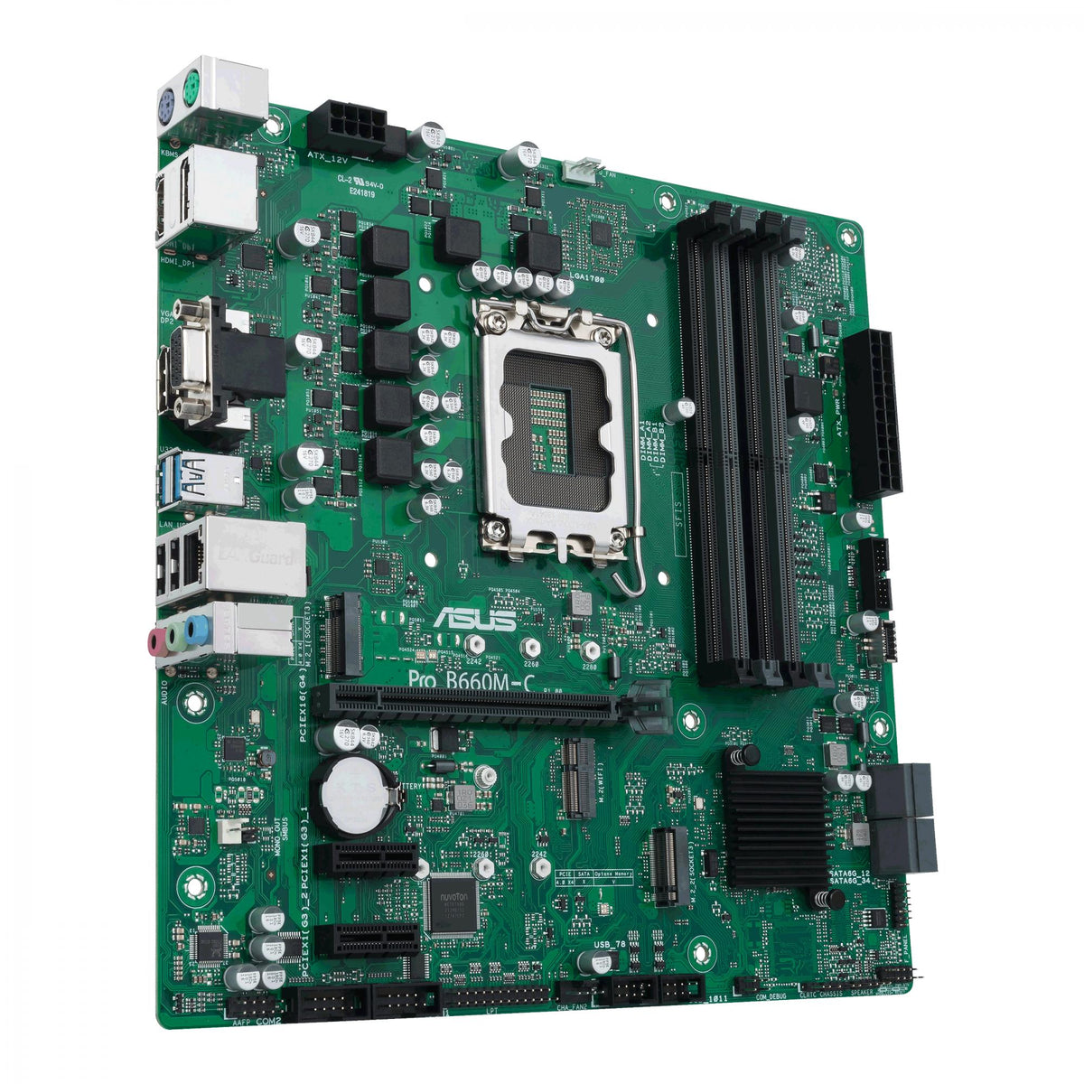ASUS PRO B660M-C-CSM (mATX, B660, LGA 1700, DDR5)
