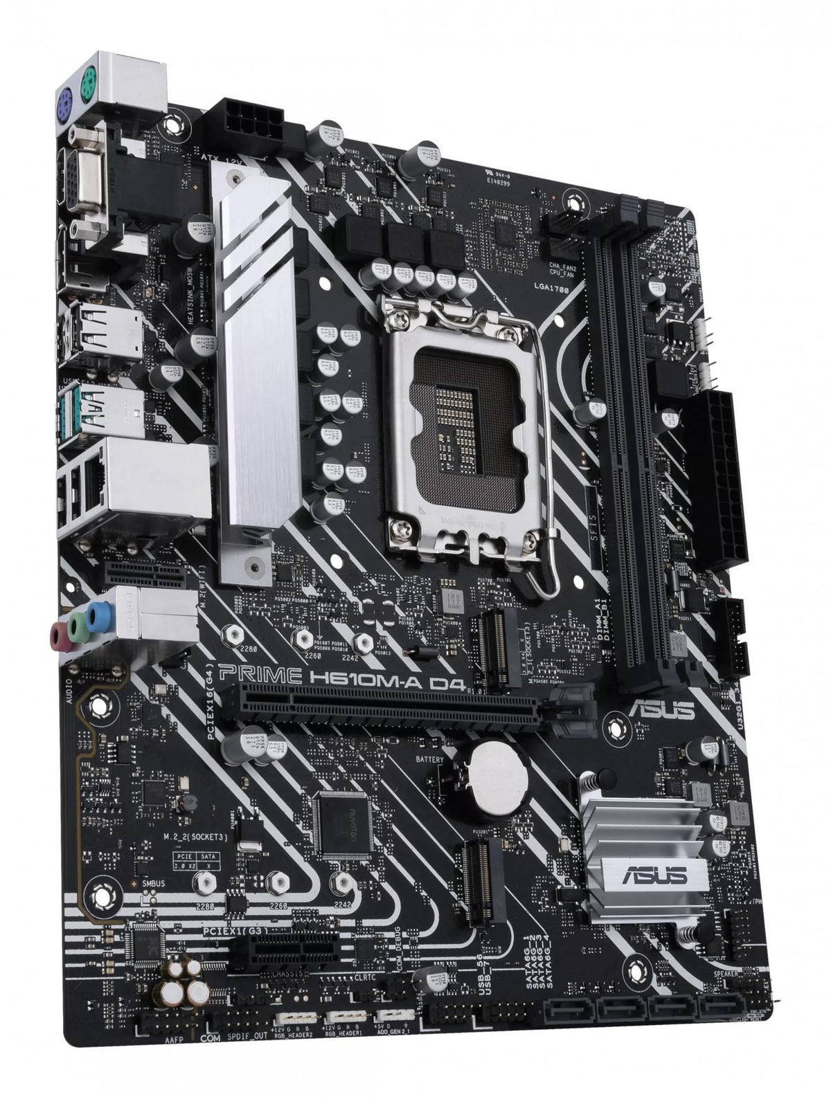 ASUS PRIME H610M-A D4-CSM Micro-ATX LGA1700 Intel H610 ASUSTeK COMPUTER