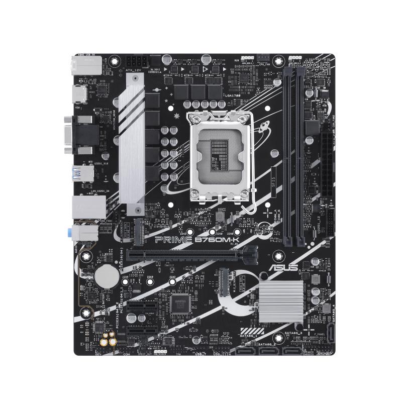 ASUS PRIME B760M-K (mATX, B760, LGA 1700, DDR5)